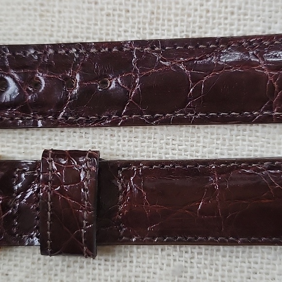 Vintage Alligator Watchband 11/16R Women's - Picture 6 of 6